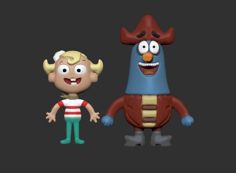 captain k'nuckles and flap jack