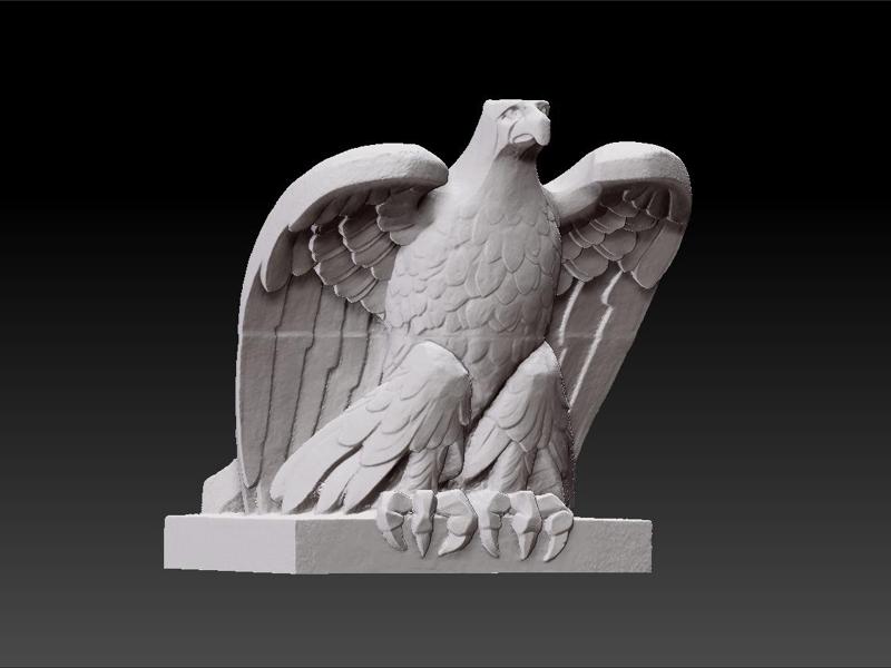 eagle statue