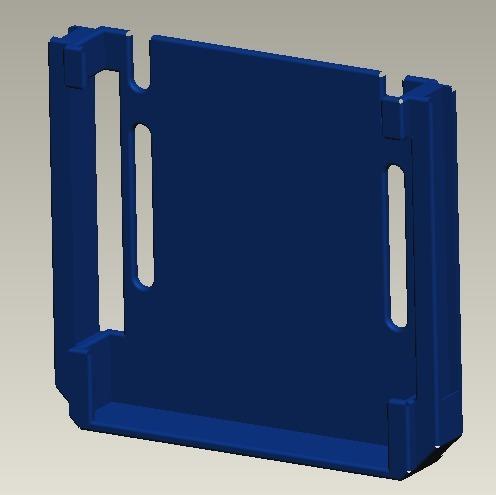 Nintendo Switch Vertical Grip Modified with Straight Sides
