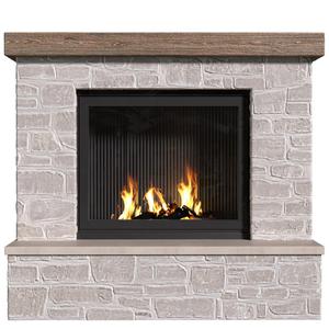Provence style Fireplace Rustic Farmhouse Fireplace