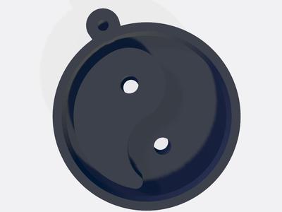 Keychain Yin Yang