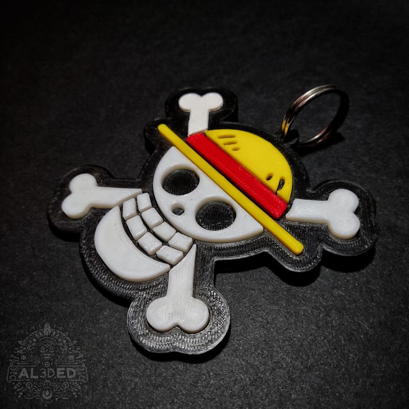 Keychain One Piece - One Piece logo