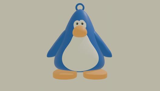 Club Penguin Keychain