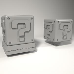 Mario keycap - Lucky Block - 2 versions