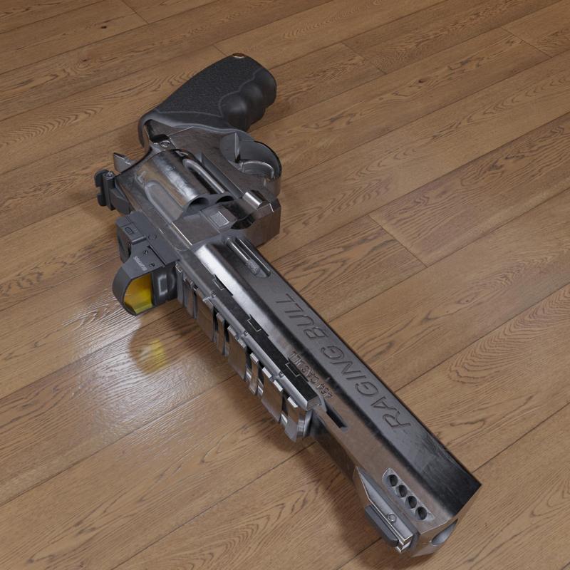 Taurus Revolver Raging Bull 454 (PropGun) 1/1 Size