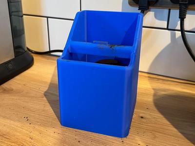 Simple Square Espresso Coffee Knock Box