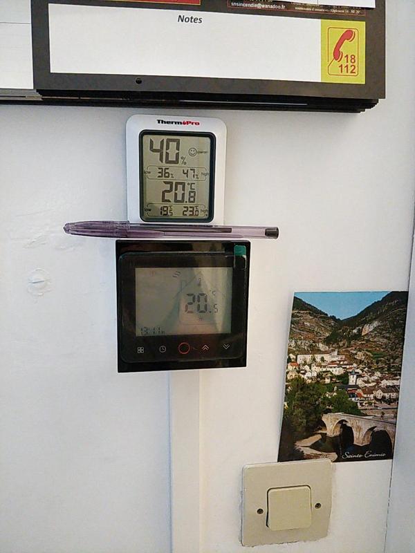 Wall Switch for BHT-002-GBLW WiFi Thermostat Temperature Controller