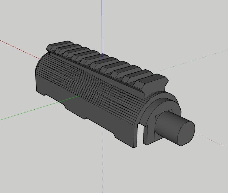 Tokyo Marui AK47 NGRS Rialed Upper hand guard