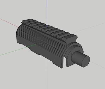 Tokyo Marui AK47 NGRS Rialed Upper hand guard