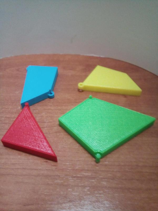 Puzzle 4 colores