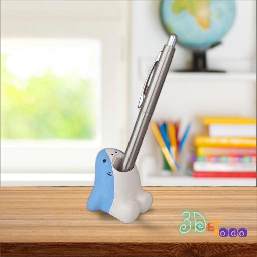 shark Pen Holder - Brush Holder - Makeup Holder - Multifunction