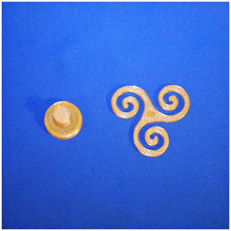 Triskel, soporte para velas