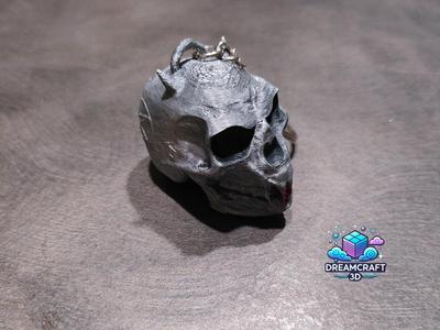 Vampire Skull - Keychain