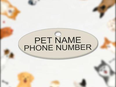 PET TAG PARAMETRIC CUSTOMIZABLE