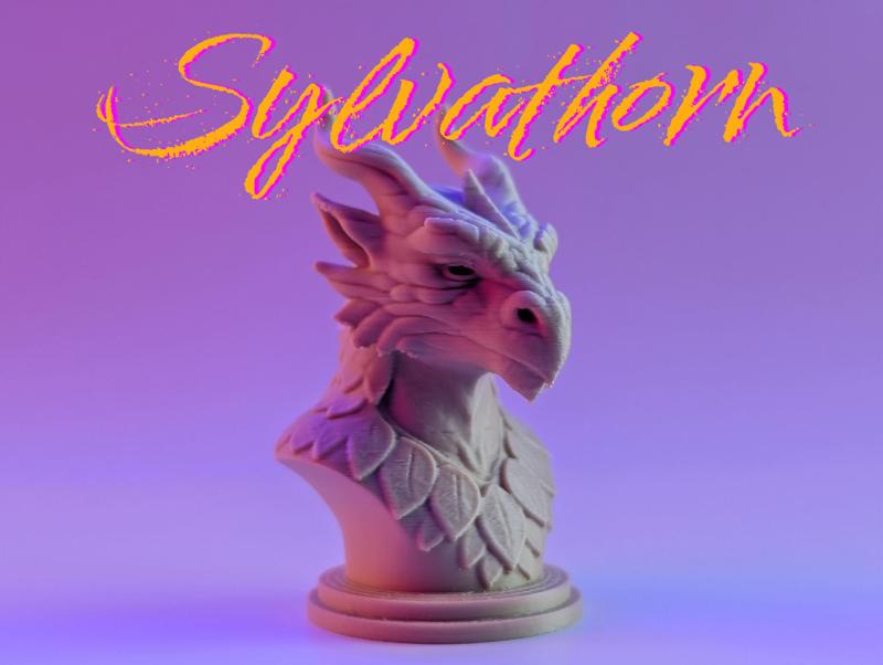 Sylvathorn – Forest Dragon Bust