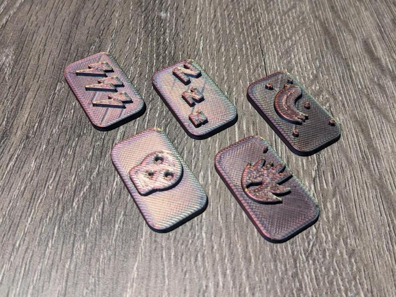 Pokemon TCG Condition Tokens