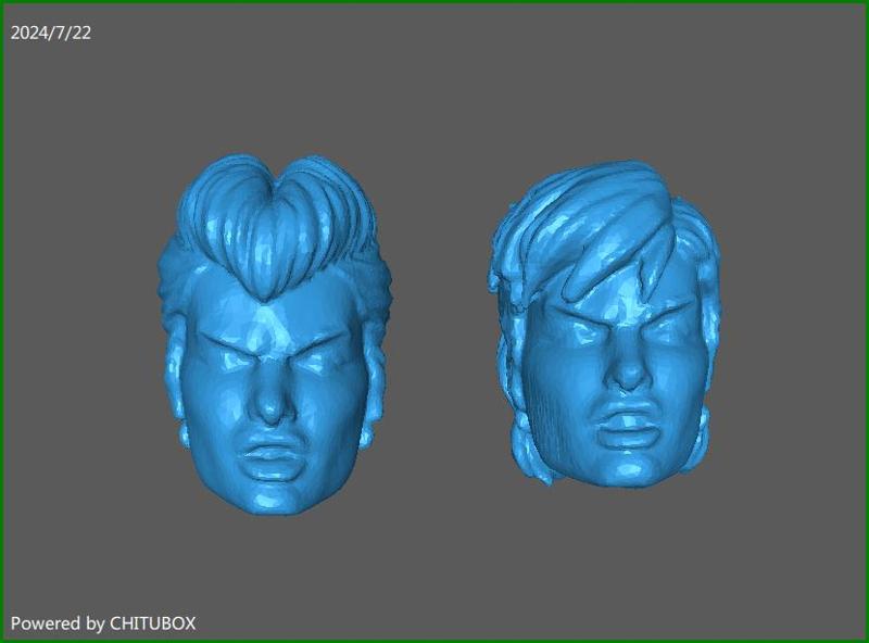 GI Joe Zarana Heads