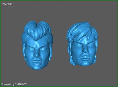 GI Joe Zarana Heads