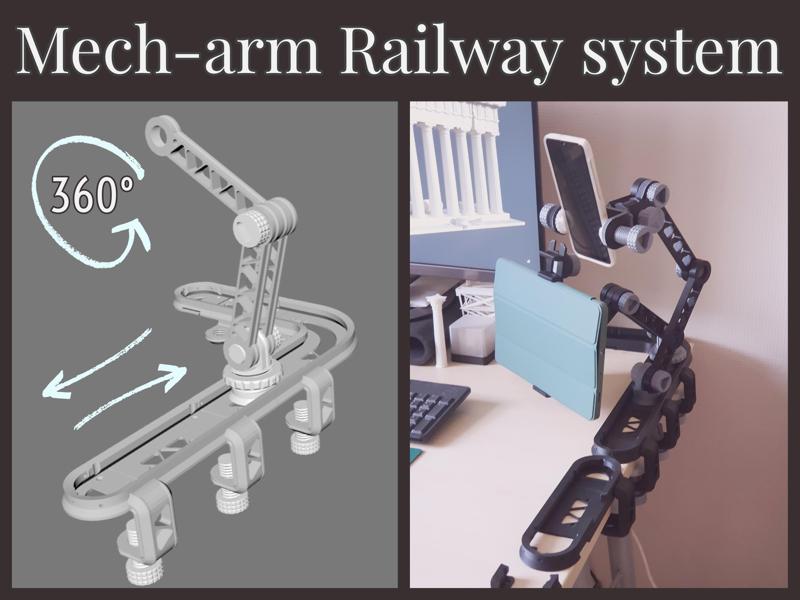 Mech Arm Railway system