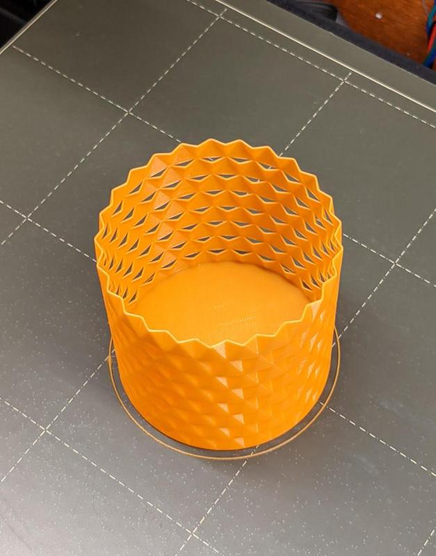 Customizable Vase-Mode Mesh Strainer with No Retractions