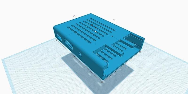Raspberry Pi 3B+ Sleeve - Heat Sink/Legs