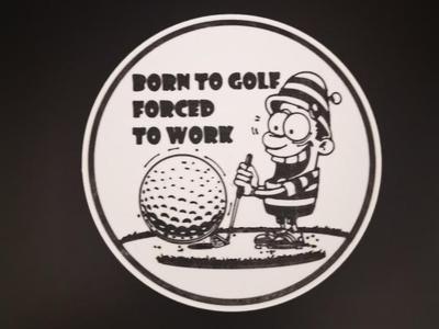 Born to golf forced to work - Coaster