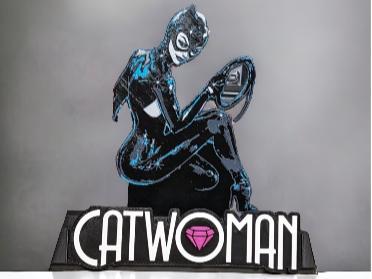 Catwoman Comic Book Stand 