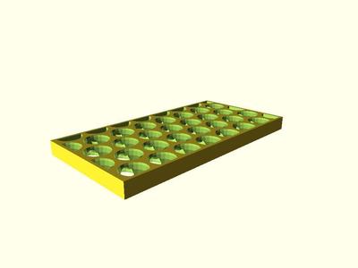 Parametric Apple Grater