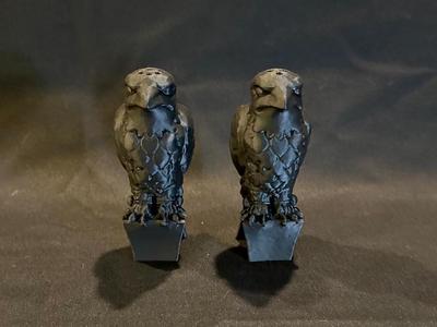 Maltese Falcon Salt & Pepper Shaker Set 