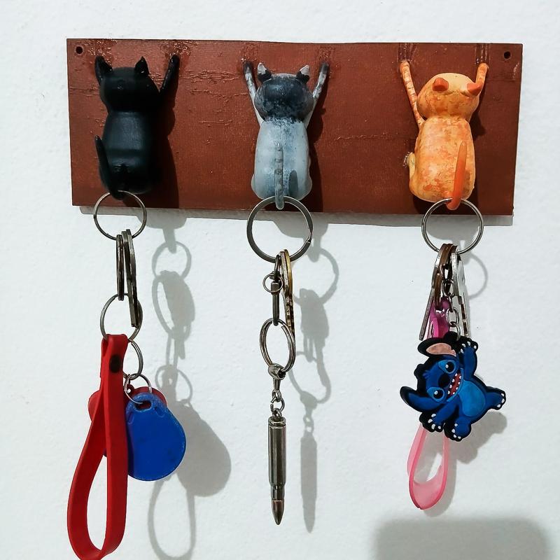 Cat key holder