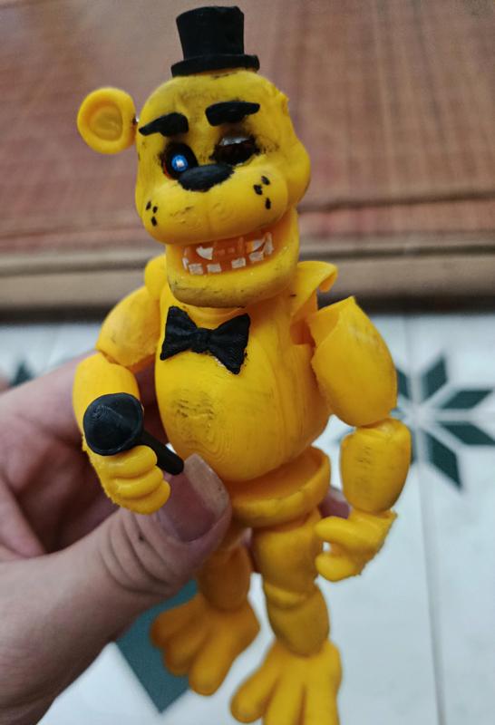 Articulated golden freddy movie
