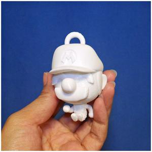 Mario Figure & Keychain - by Objoy Creation