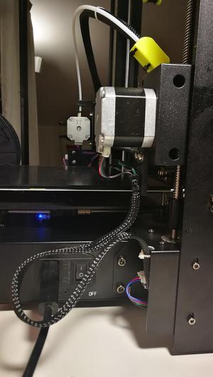 supporto cablaggio cavo motore sx anycubic i3 mega
