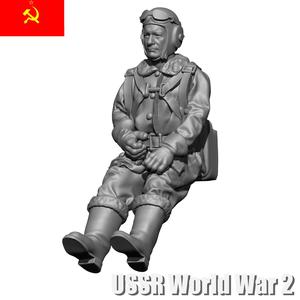 USSR Soviet pilot WW2