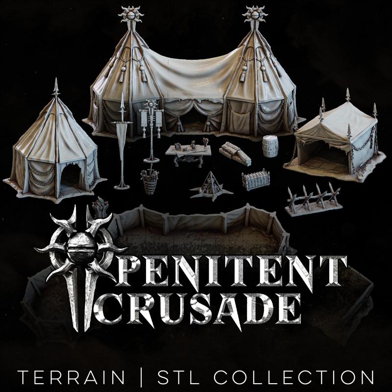 Penitent Crusade Part 3 - Terrain Set