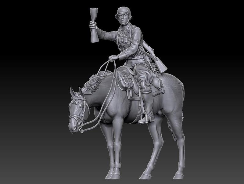 ww2 $$-Cavalry Oberscharfuhrer