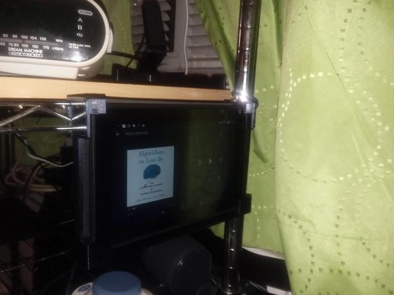 Fire Tablet Wire Shelf Mount with F360 file