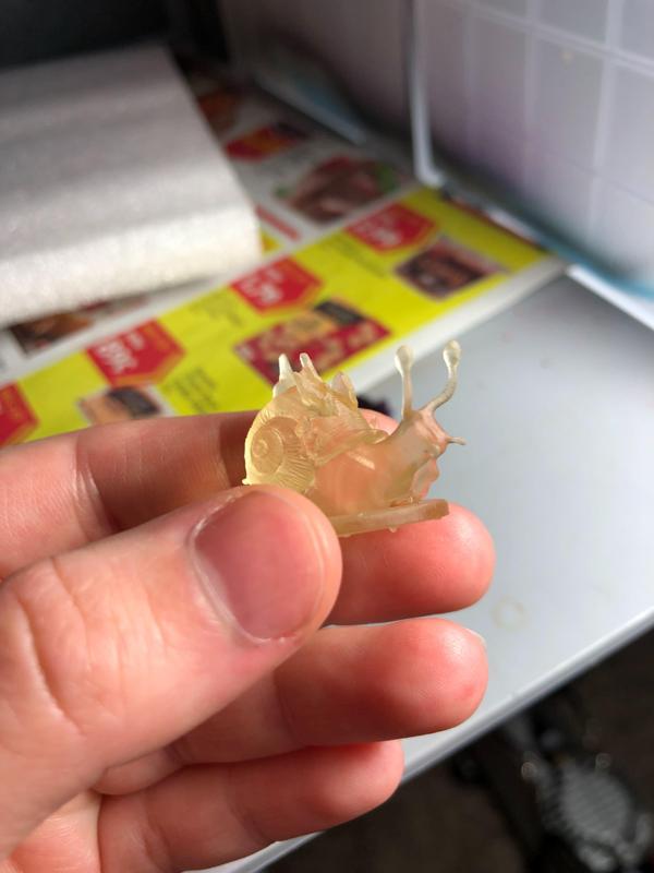 Mystic Ally Crystal Snail for Gloomhaven