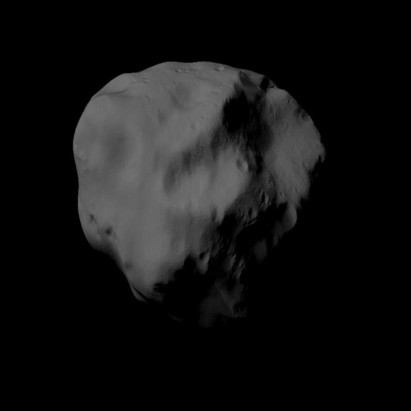 21 Lutetia scaled one in two million