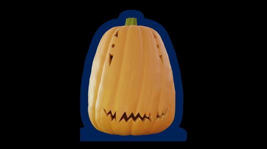 Jack-O-Lantern - Tall 'n' Spooky (Solid and Hollow Versions)