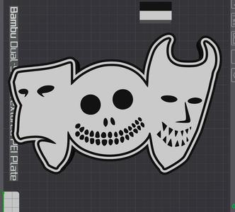 LOCK SHOCK AND BARREL SILHOUETTE - commercial use