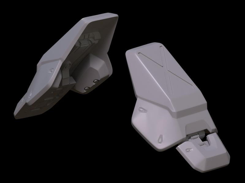 UA CMA SM5 Type 11 shoulder pad 3d print file