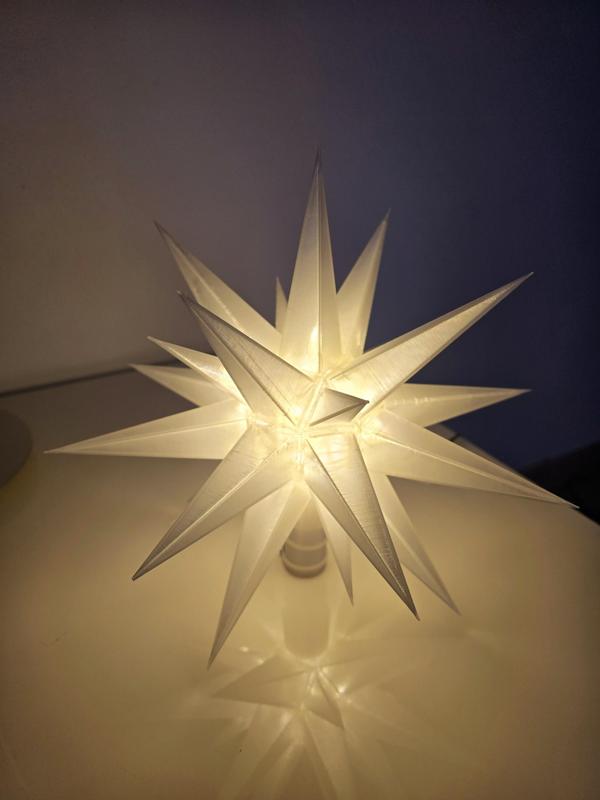 Hvězda  - Herrnhuter Stern - Christmas Star