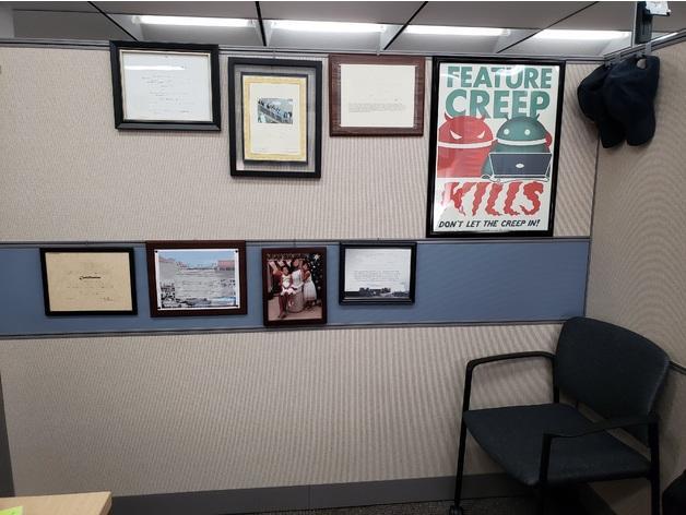 Cubicle Hooks for Kimball® XsiteTraxx® workstation products