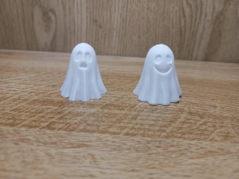 happy + sad Halloween Ghost