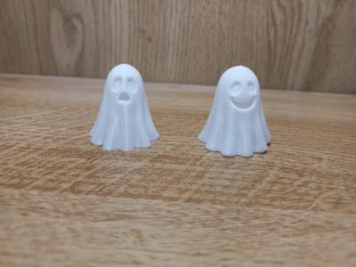 happy + sad Halloween Ghost