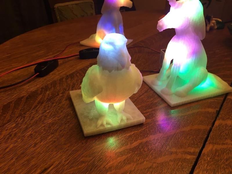 Eagle Lamp