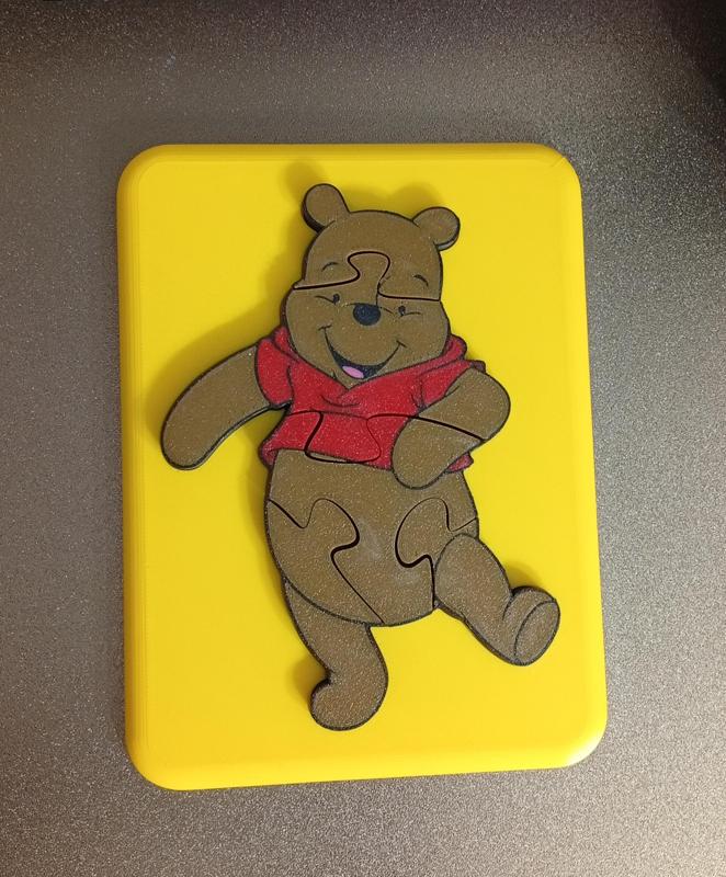 Insert puzzle - Winnie the Pooh