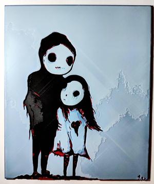 Love After Death HueForge Wall Art