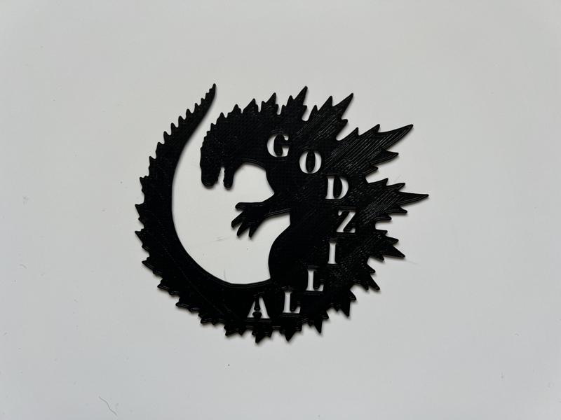 Godzilla Wall Art #1